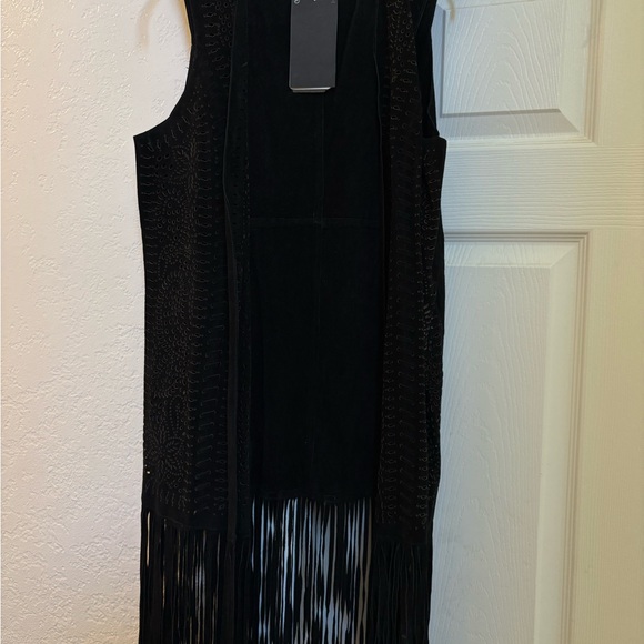 Leather Fringe Vest Bundle – Boho Western Festival Style Spell & The Gypsy - Picture 8 of 10